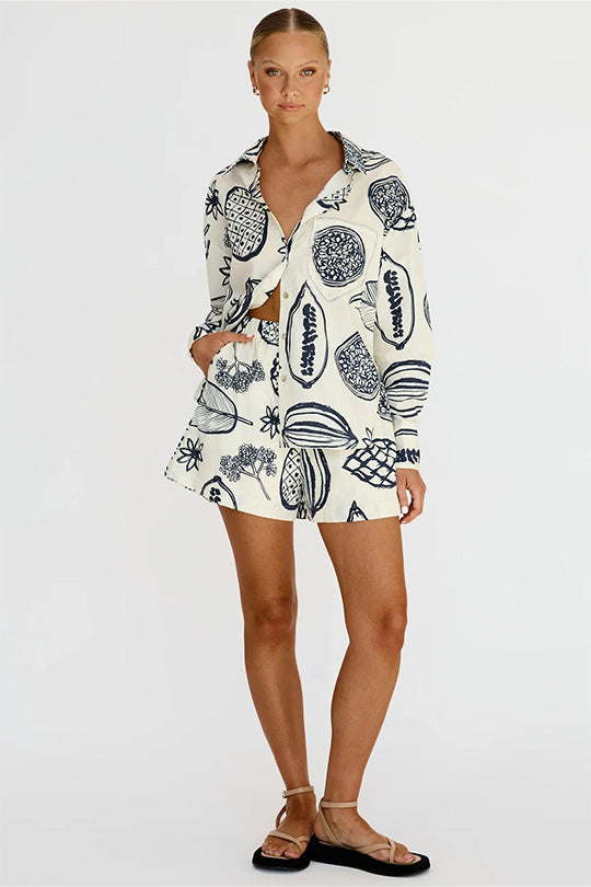 Quirk Perk Co-ord - White