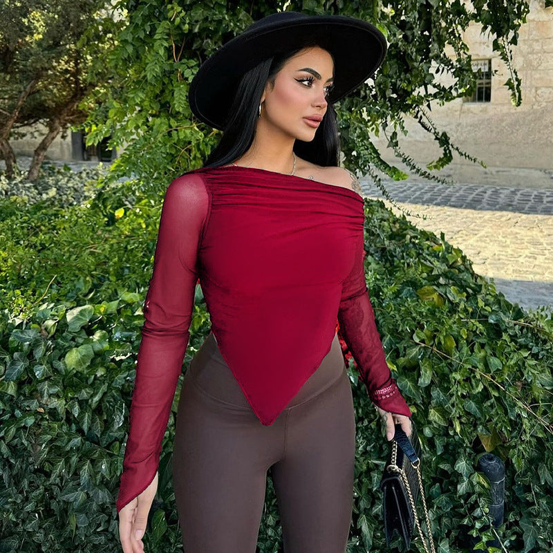 Zena Top-Red