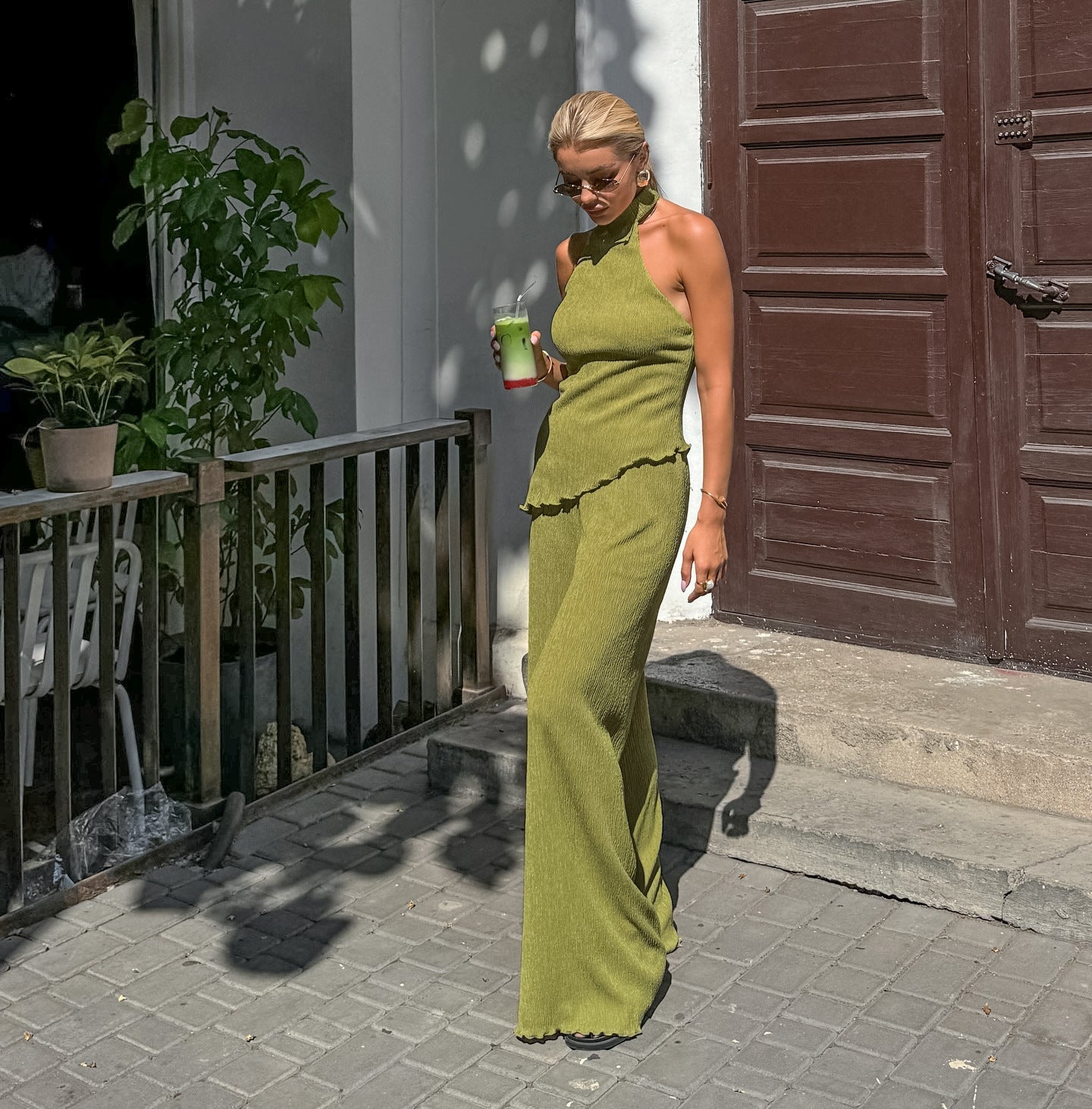 Sage Slay Co-ord - Green
