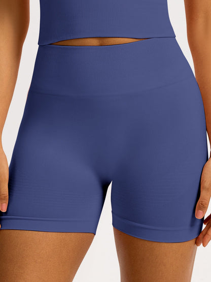 Seamless High-waisted Hip Lift Exercise And Fitness Yoga Shorts