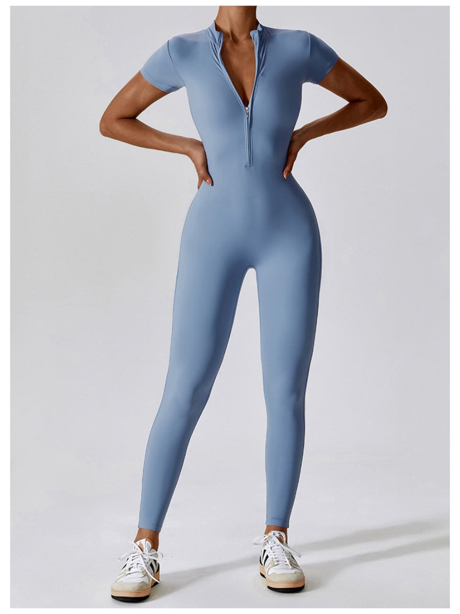 Liber Autumn Women's Zipper Bodysuit