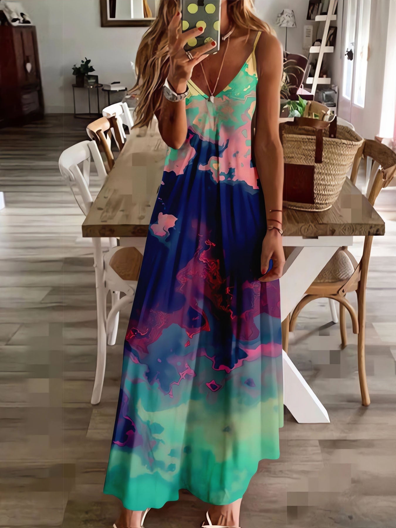 Braces Slim Dress