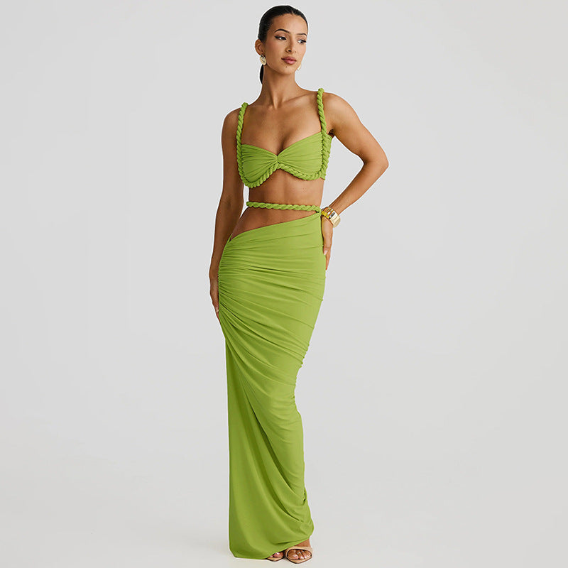 Makoko Co-Ord set - Green