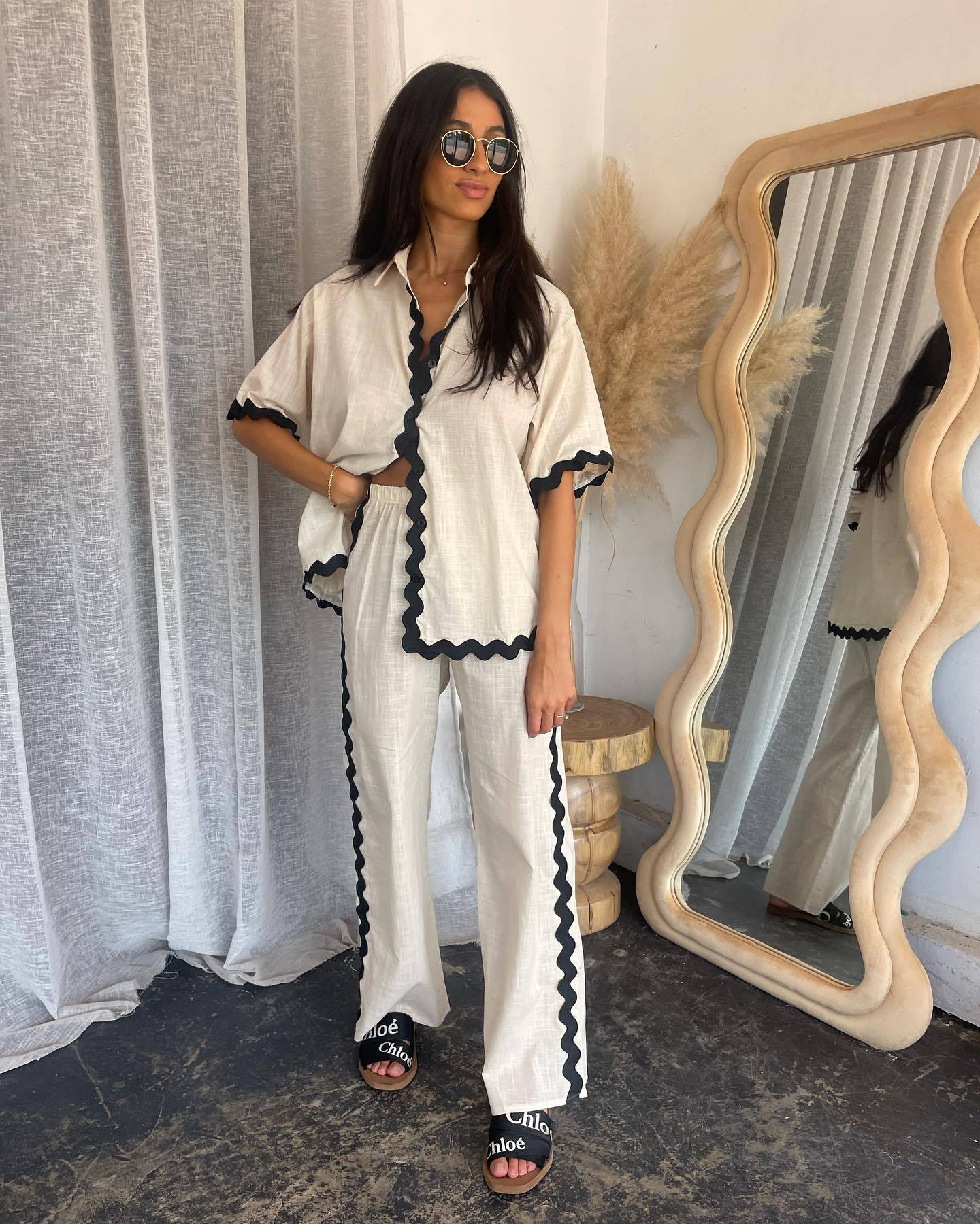 Fergie Co-ord Set - Apricot