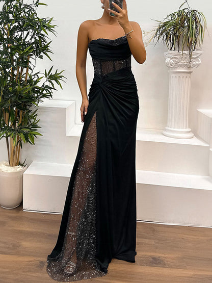 Black Stardust Gown