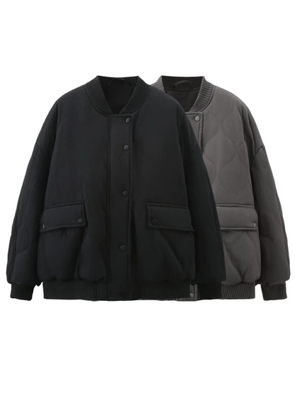 Vaeda Loose Bomber Jacket