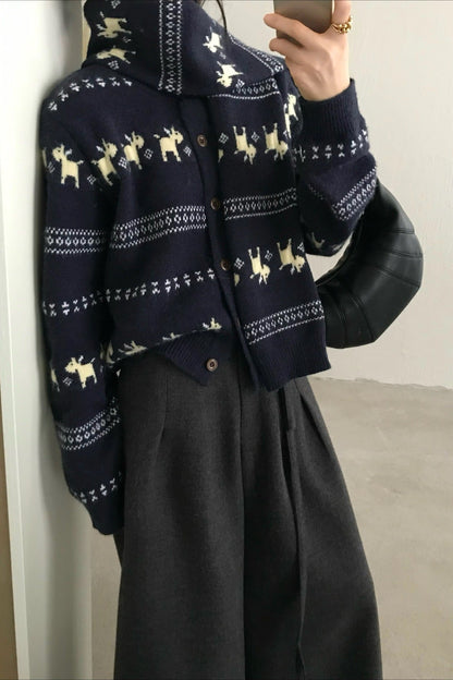 Tassel Knit Cardigan