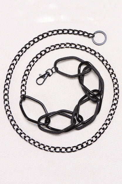 Fashionable Chunky Metal Chain Waist Chain