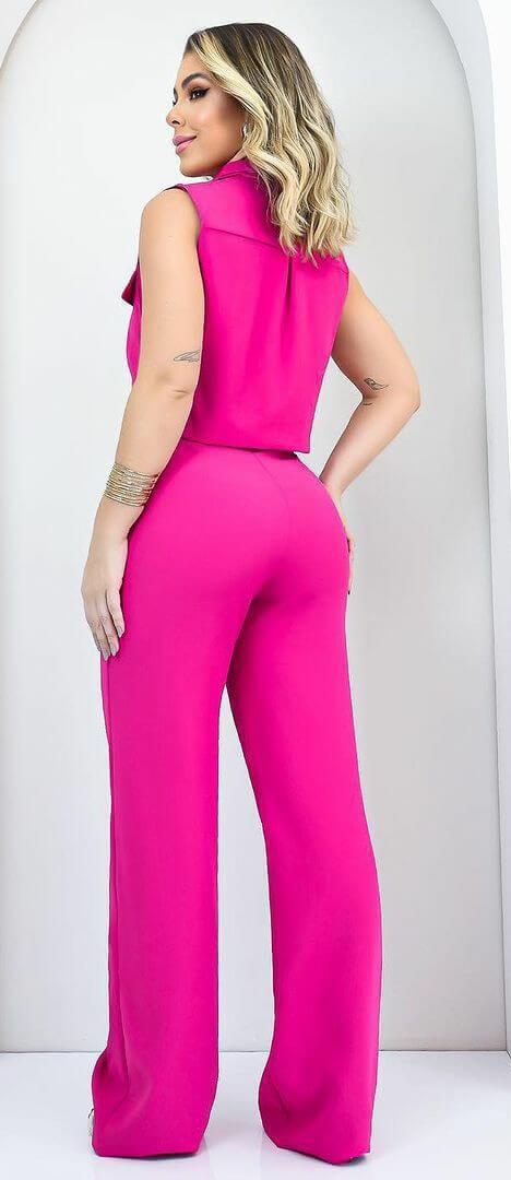 Nella Co-ord -  Rose Red