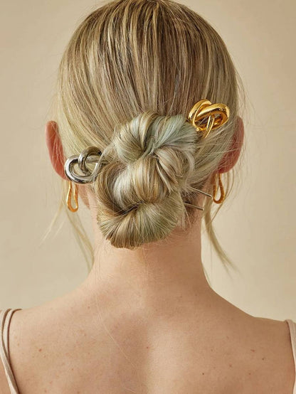 Minimalist Metal Hairpin