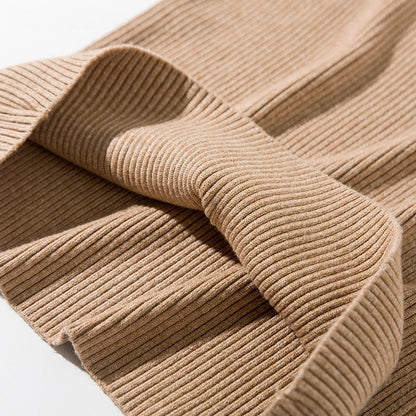 DressBetty - Basic Turtleneck Knitted Top