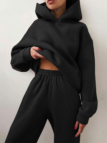 Pant Set Coffee Brown Field Athletic Two Pieces Sets