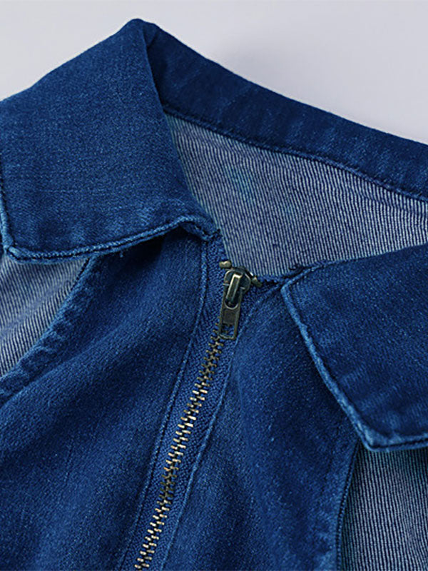 Denim Jumpsuit Sleeveless Women's Denim Jeans 2026