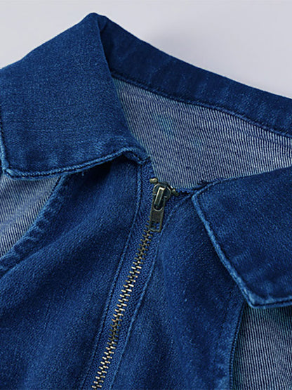 Denim Jumpsuit Sleeveless Women's Denim Jeans 2026