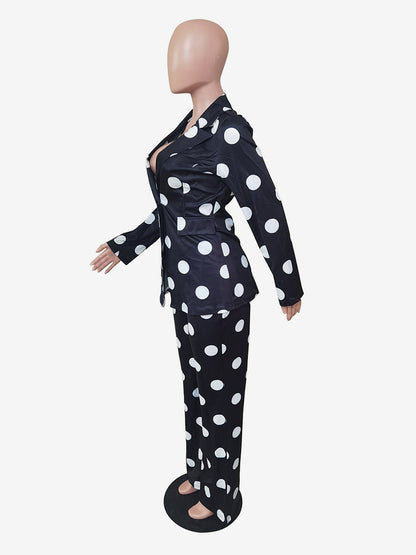 Polka Dot Suits Two Piece Co-ord Set For Spring 2026