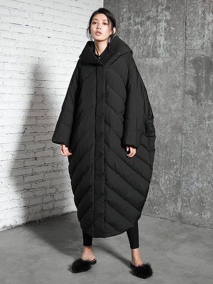 Down Jacket For Women Chic Polyester