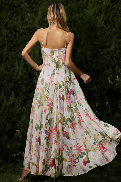Faelyn Sleeveless Floral Maxi Dress