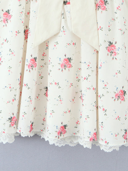 Off Shoulder Floral Mini Dress With Bow Detail For Summer 2026
