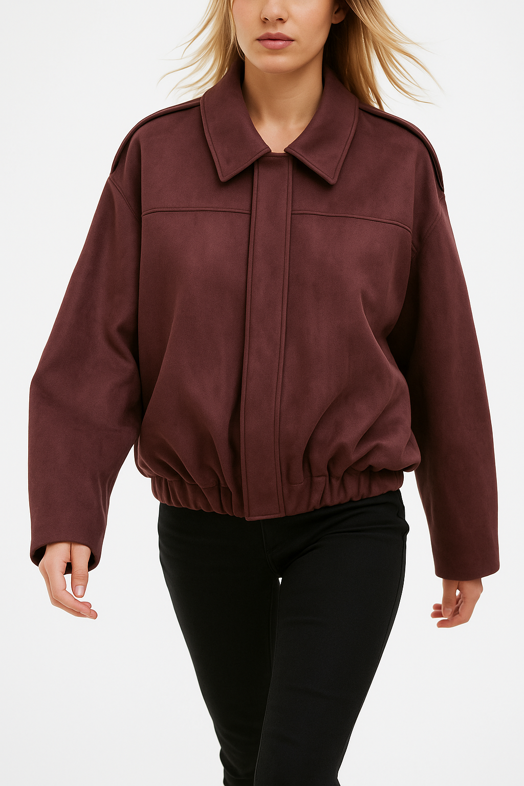 | Women's Suede Bomber