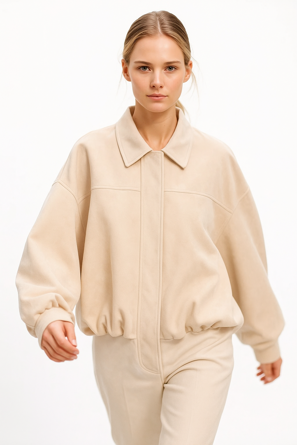 | Women's Suede Bomber