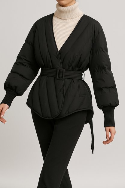 | Quilted Down Jacket