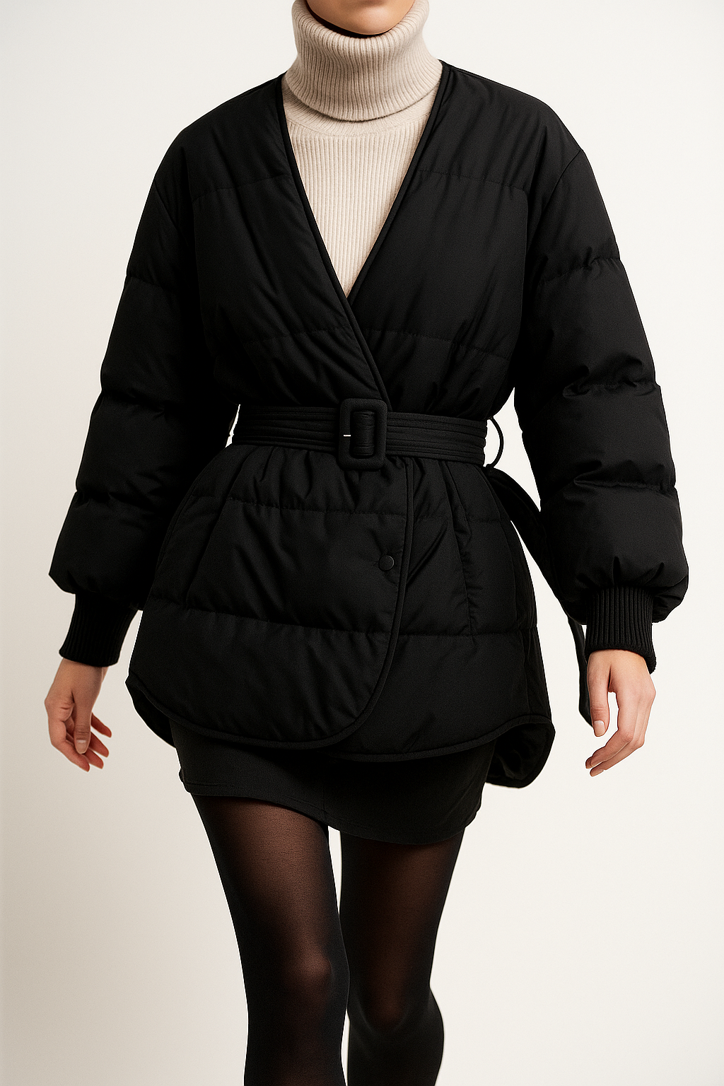 | Quilted Down Jacket