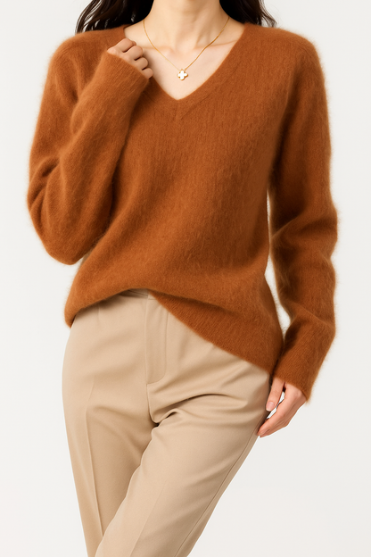 | Brushed Wool Pullover