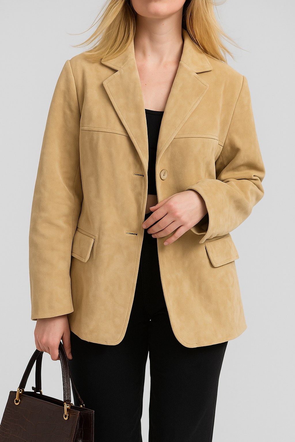| Classic Suede Blazer