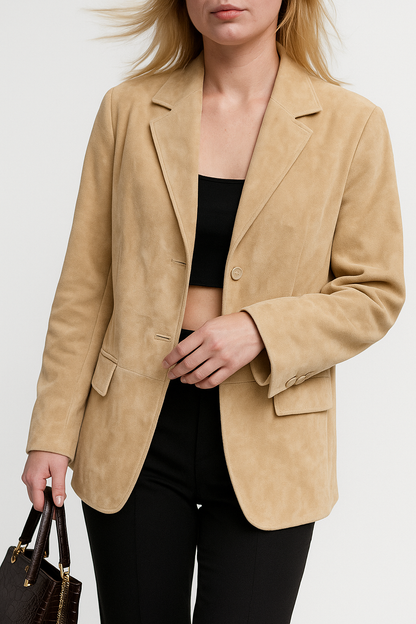 | Classic Suede Blazer