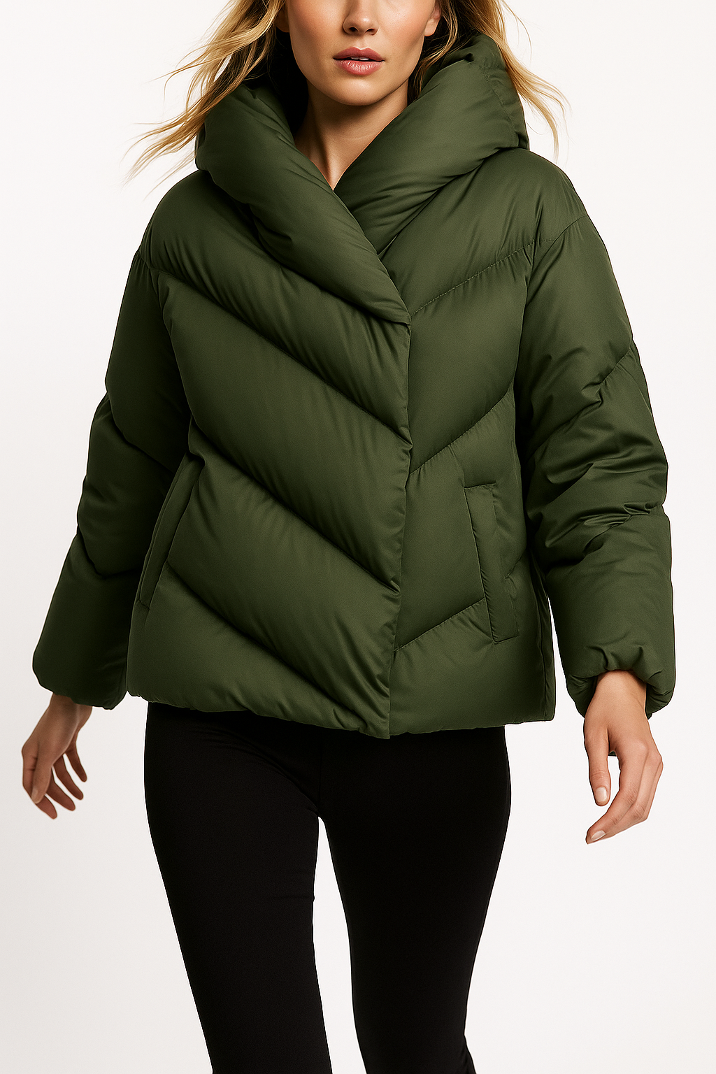 | Classic Hooded Down Puffer