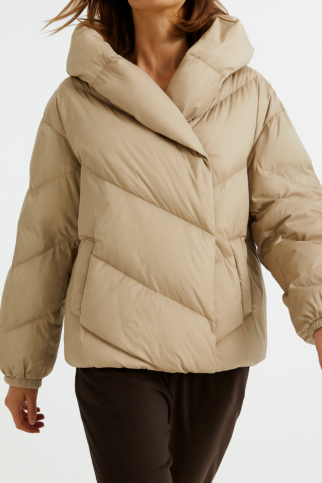 | Classic Hooded Down Puffer