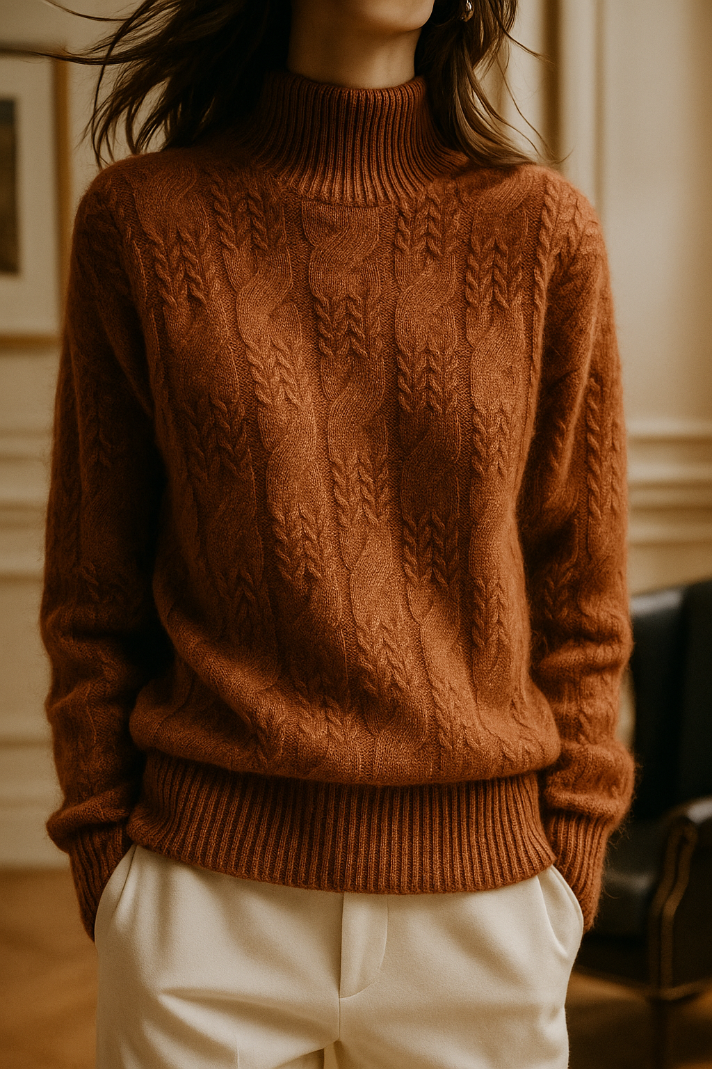 | Cable Knit Sweater