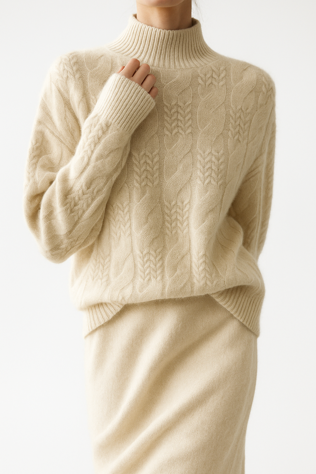 | Cable Knit Sweater
