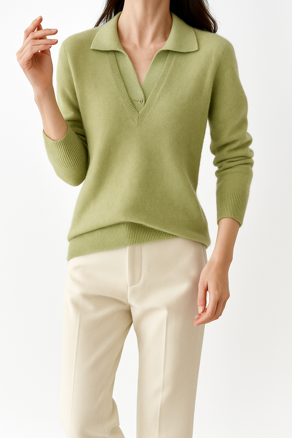 | Layered Knit Top
