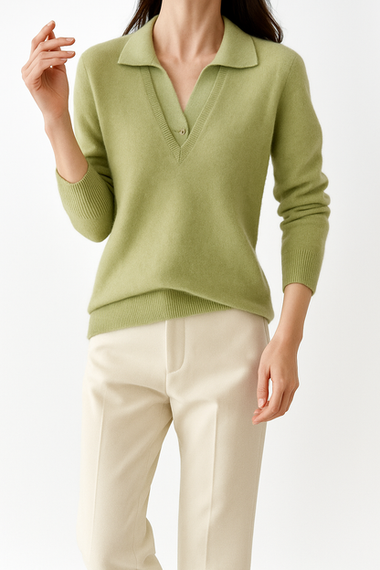 | Layered Knit Top