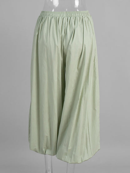 Balloon Pants With Elastic Waist Design For Women 2026