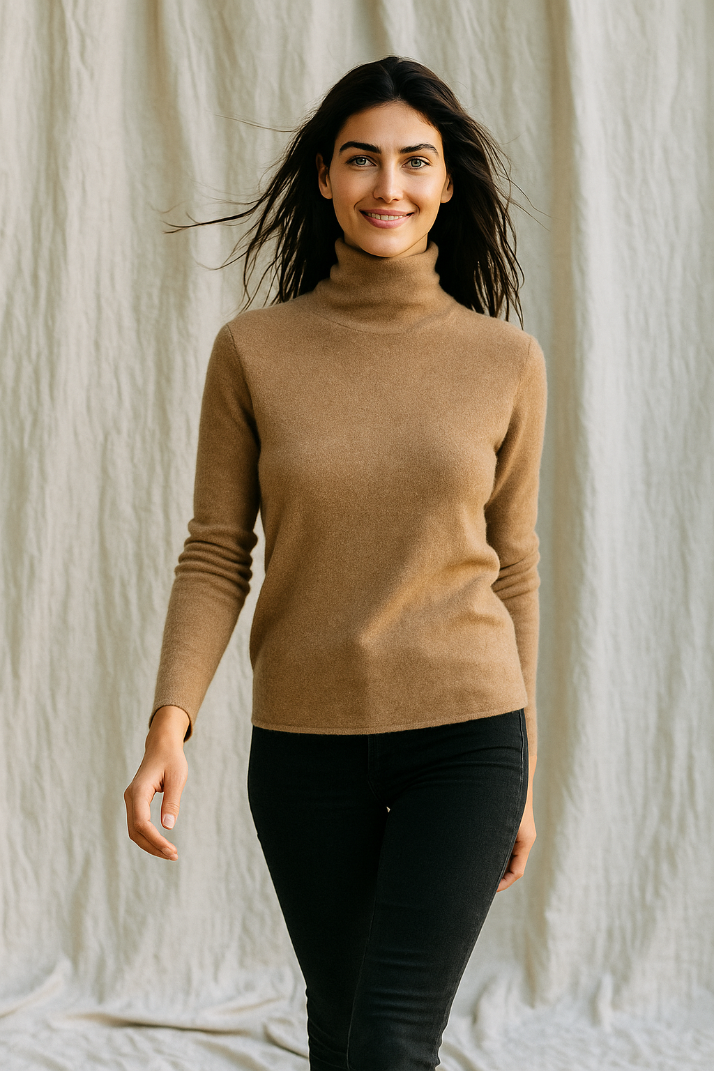 | Cashmere Turtleneck