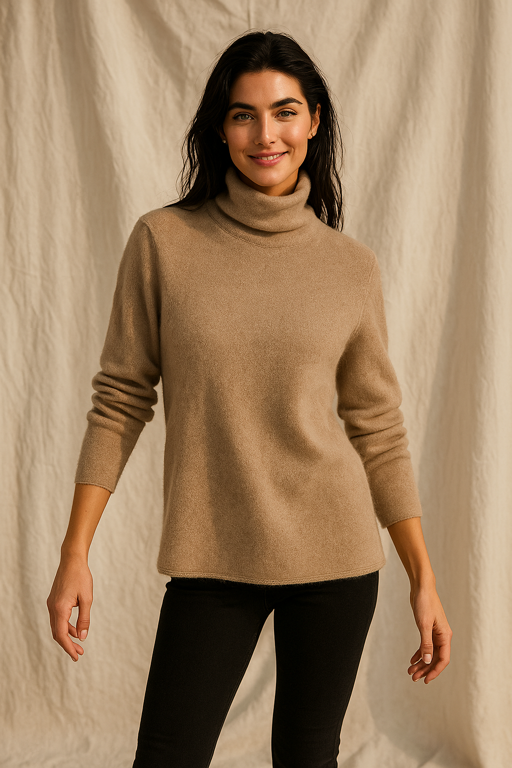 | Cashmere Turtleneck