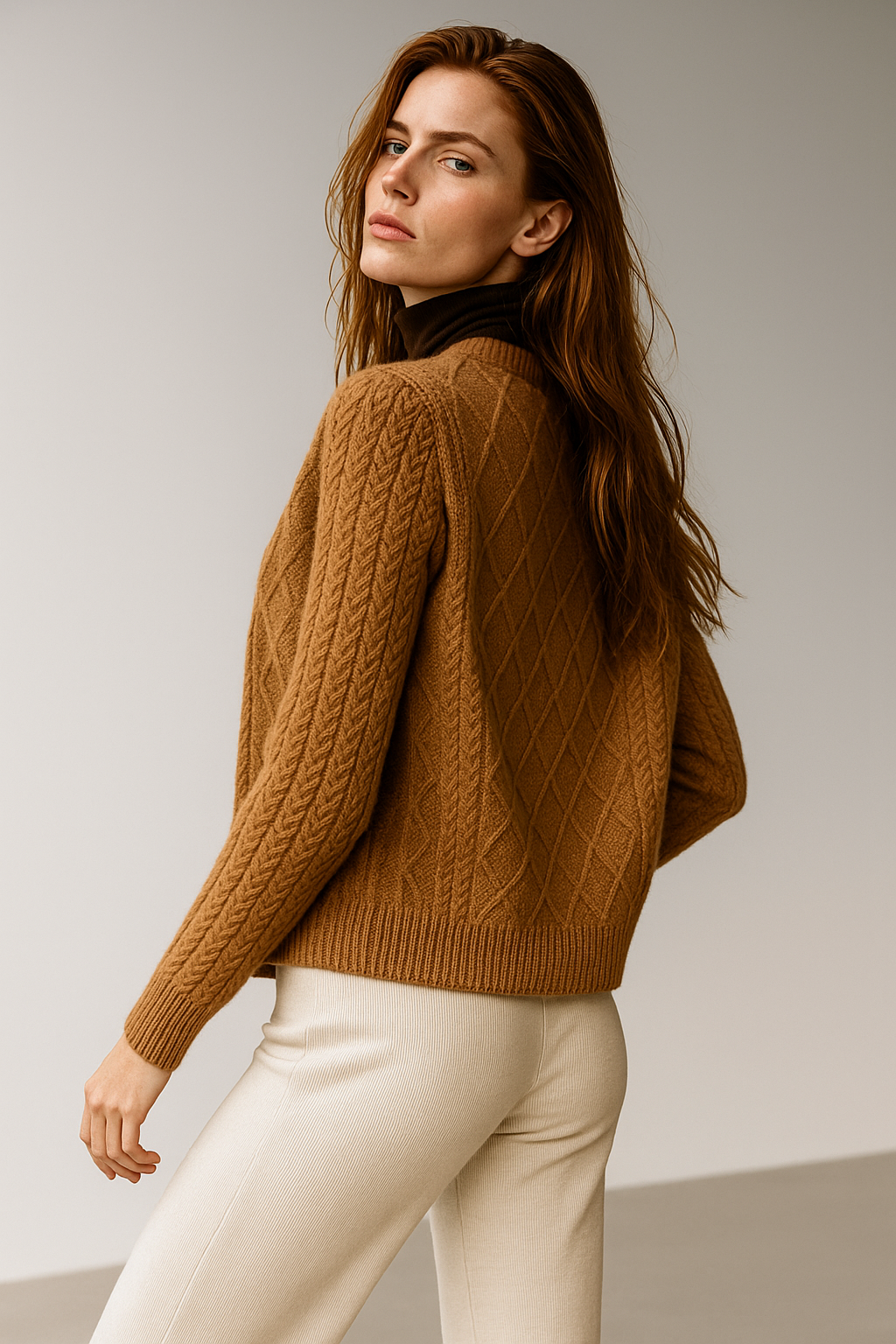 | Cable Knit Cardigan