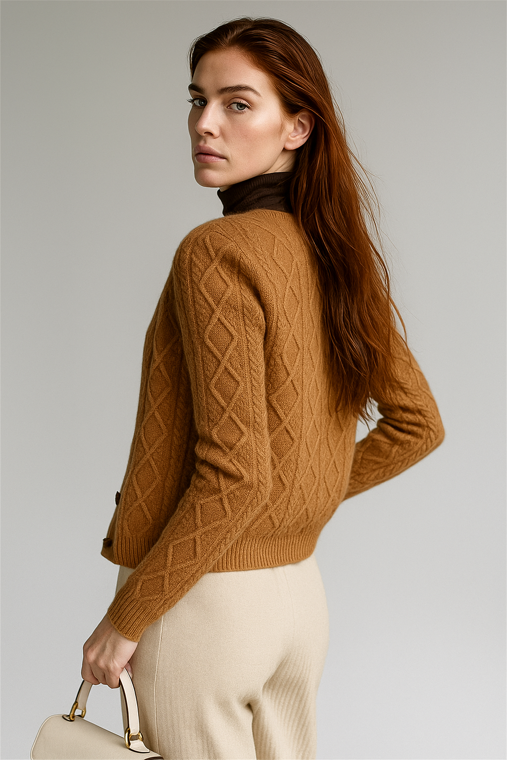 | Cable Knit Cardigan