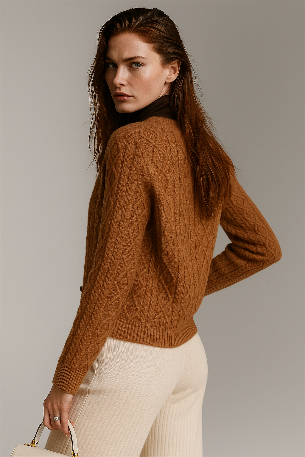 | Cable Knit Cardigan