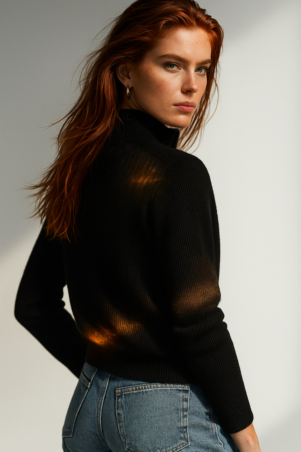 | Wool Zip Cardigan