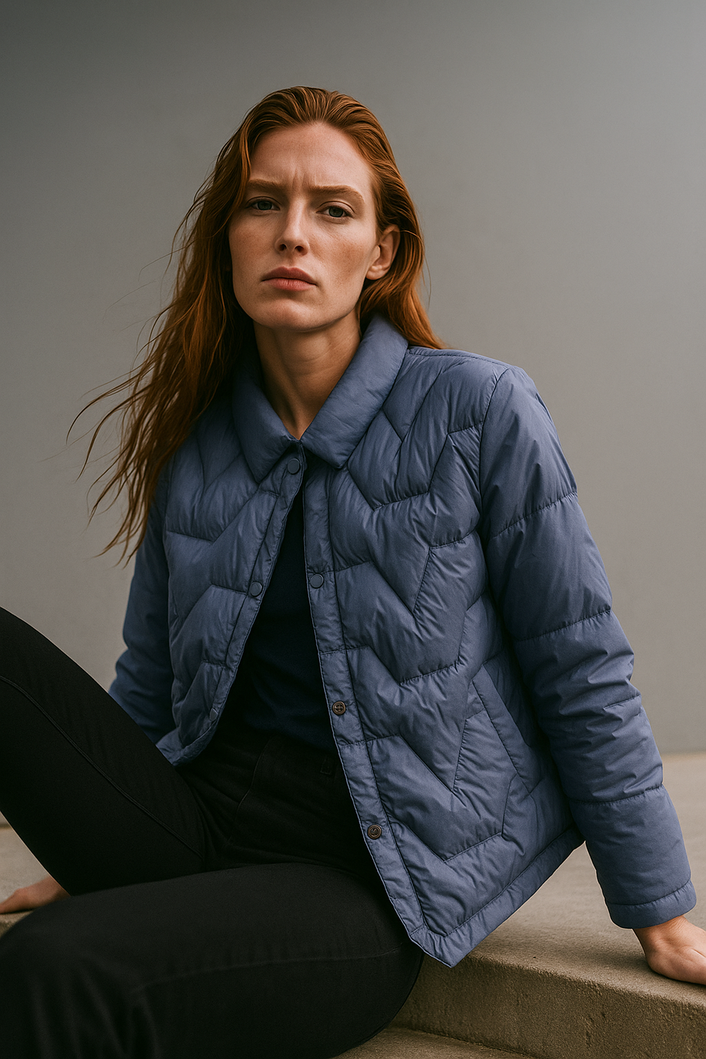 | Quilted Down Jacket