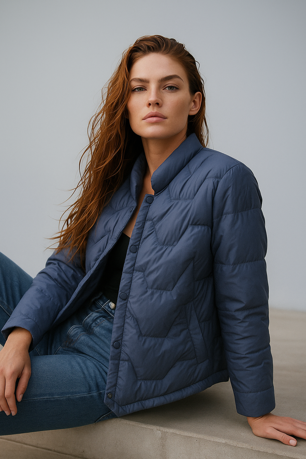 | Quilted Down Jacket