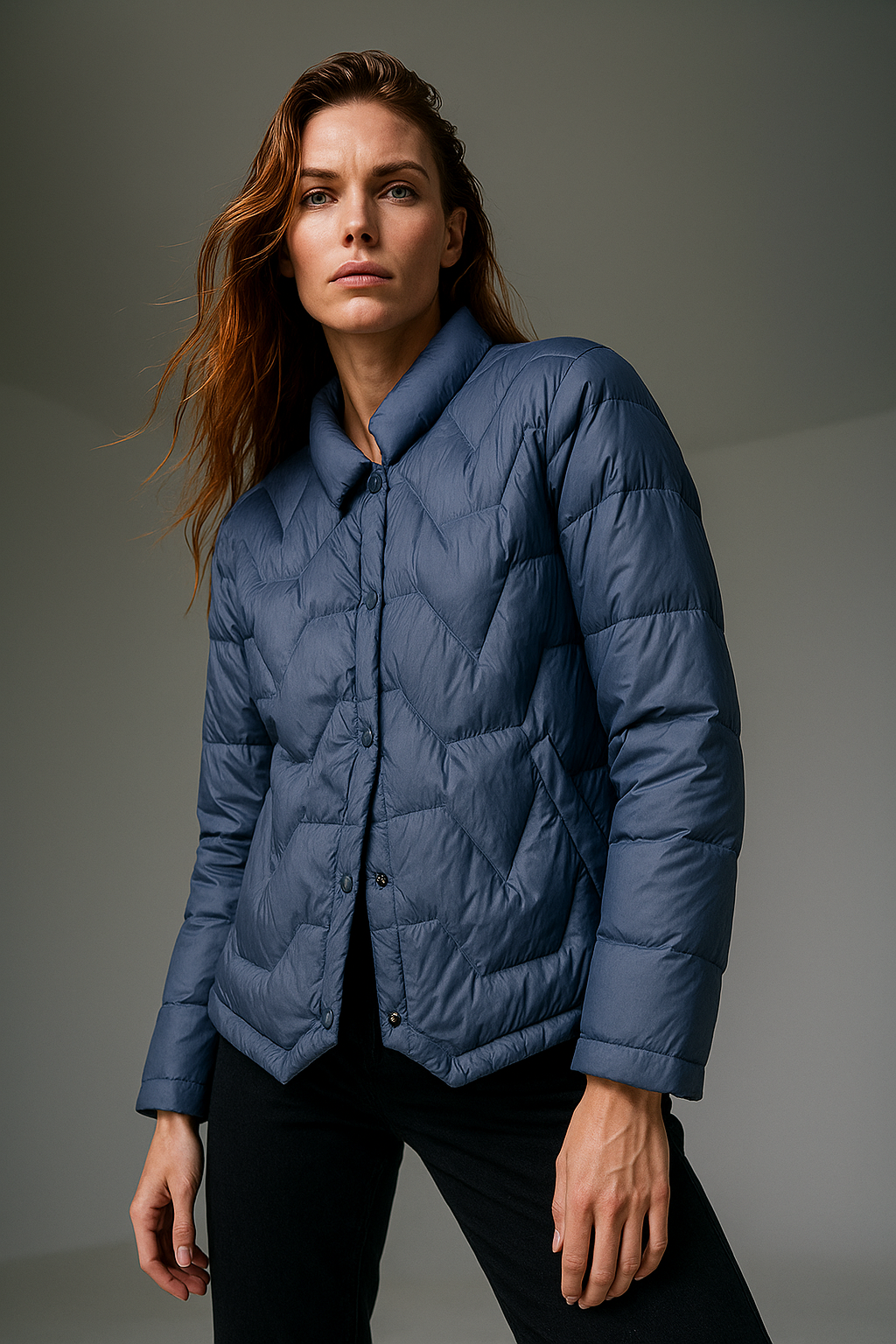 | Quilted Down Jacket