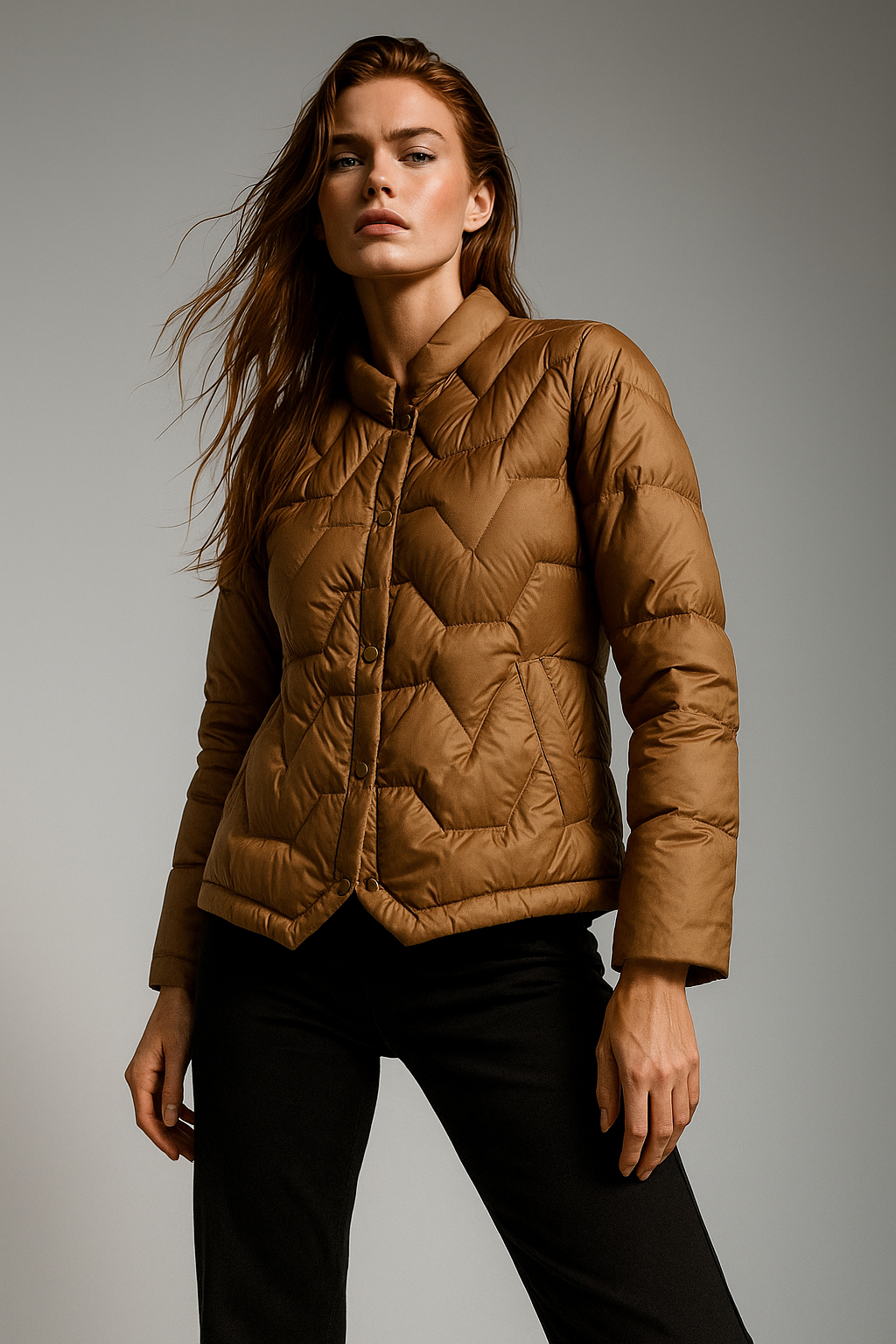 | Quilted Down Jacket