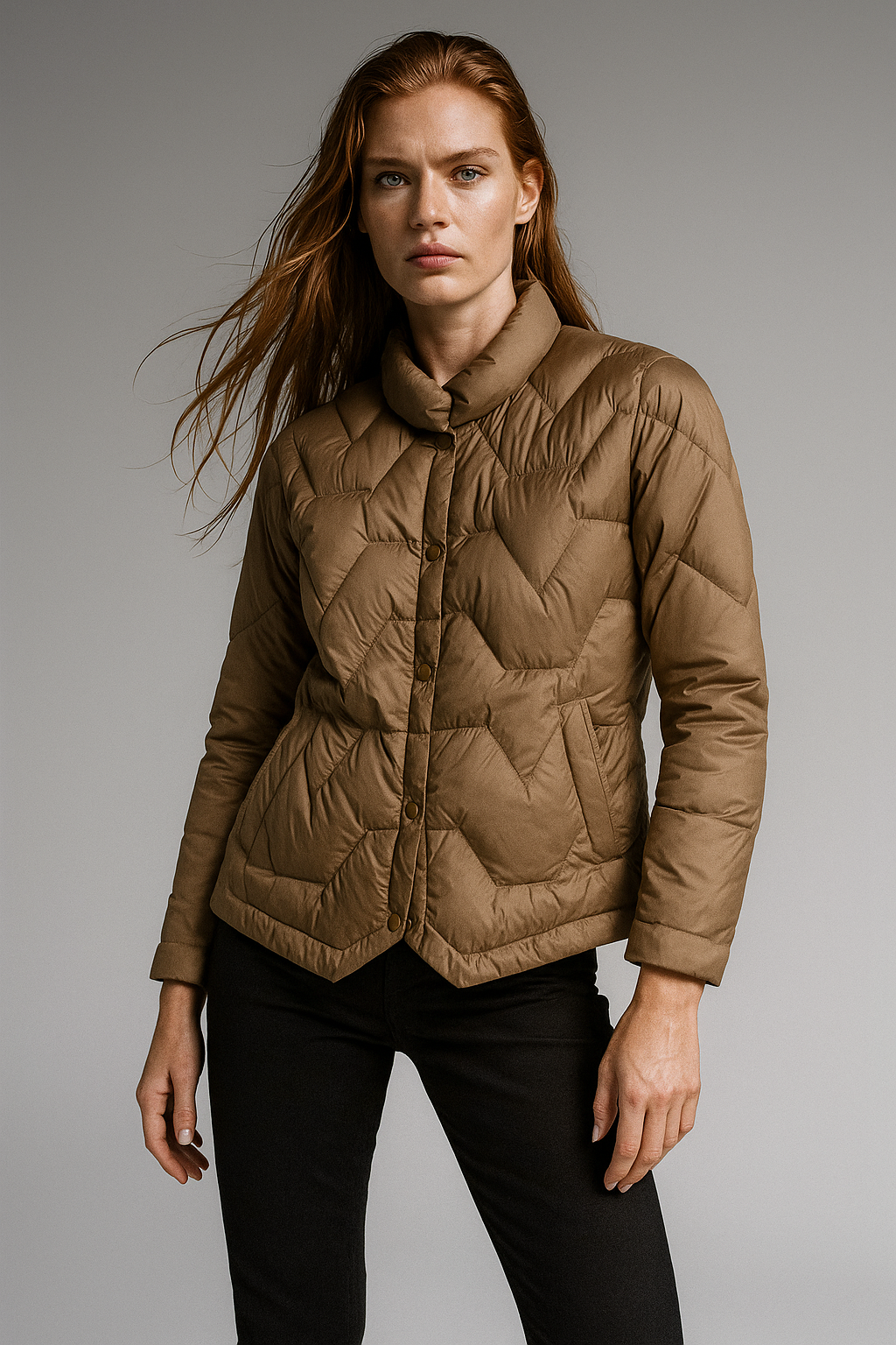 | Quilted Down Jacket