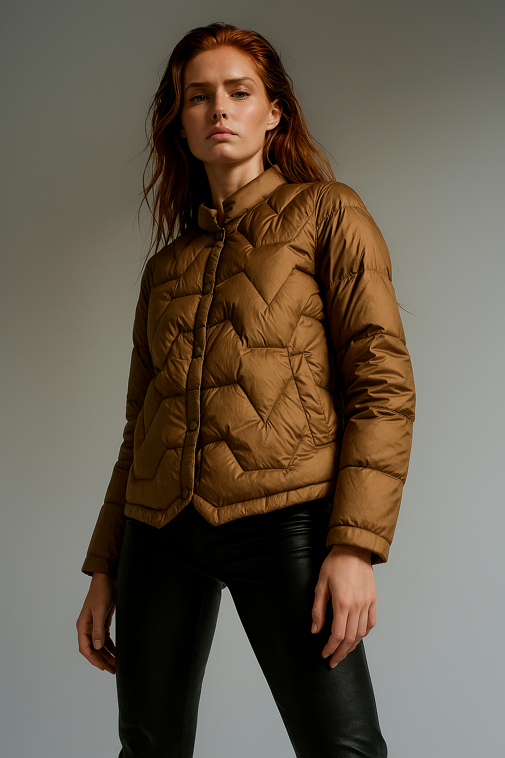 | Quilted Down Jacket