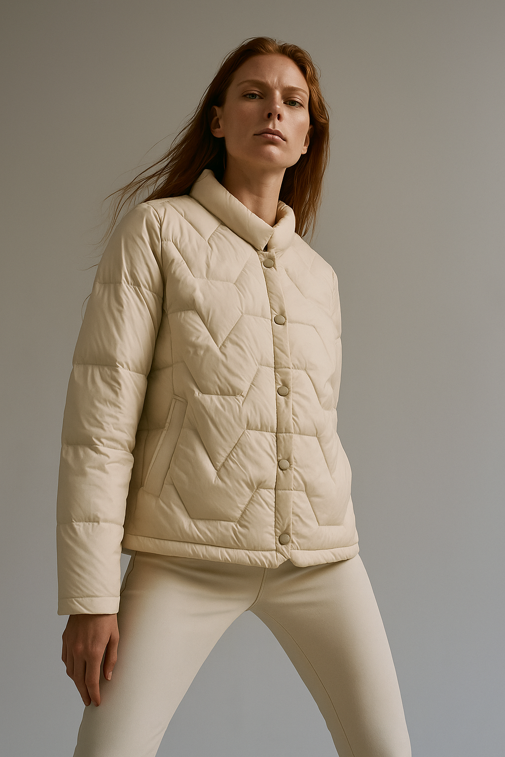 | Quilted Down Jacket
