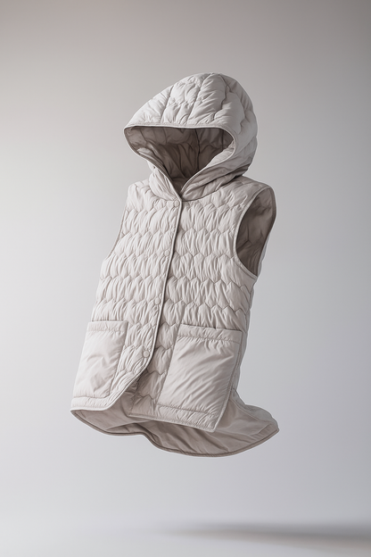 | Puffer Vest in Gold